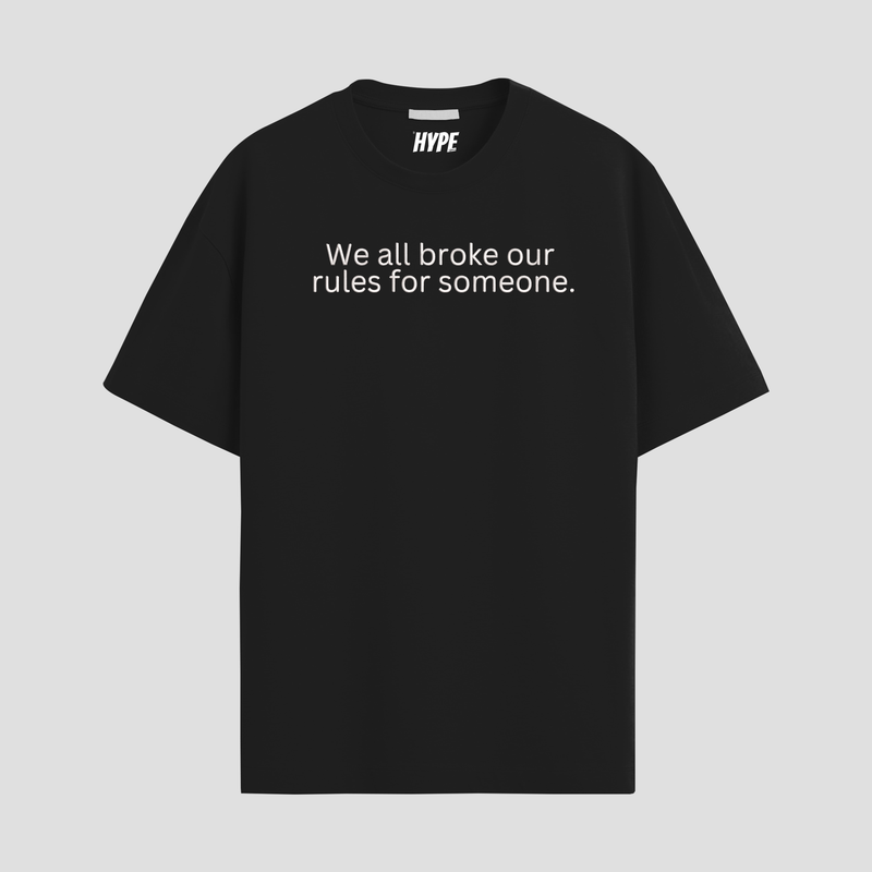 BAExRULES EMBROIDERED T-SHIRT