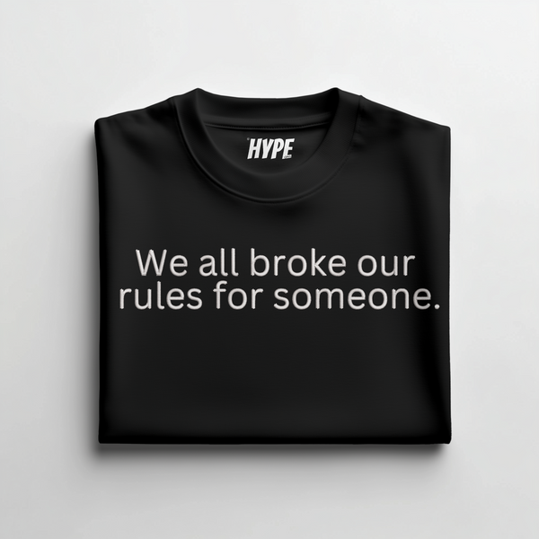 BAExRULES EMBROIDERED T-SHIRT