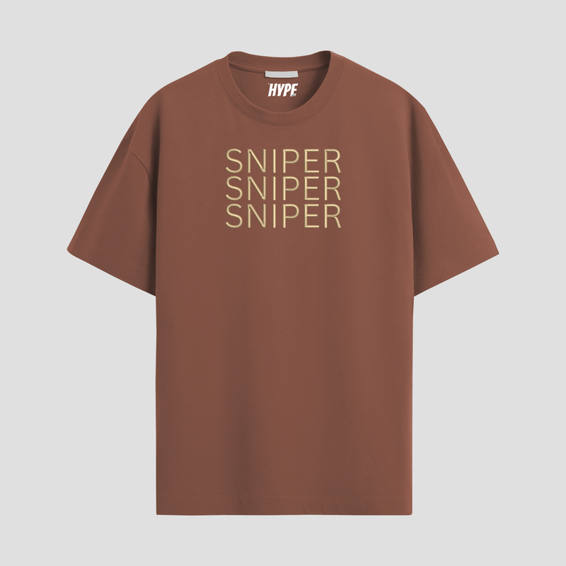 SNIPERxWIFEY EMBROIDERED T-SHIRT