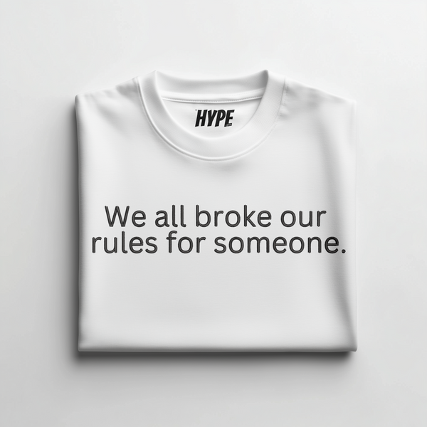 BAExRULES EMBROIDERED T-SHIRT