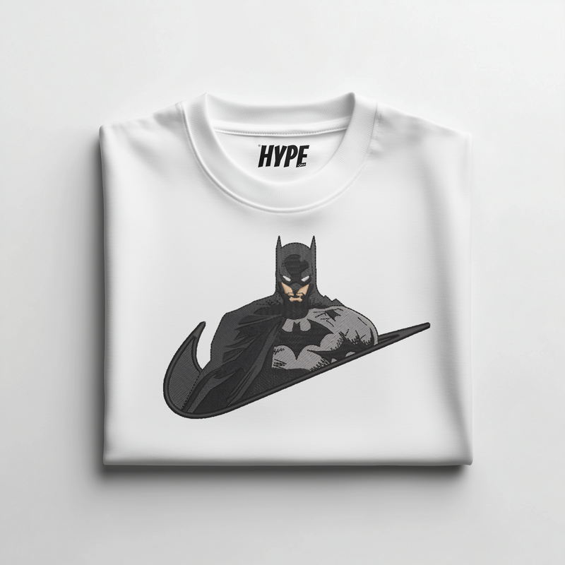 BATMAN EMBROIDERED T-SHIRT