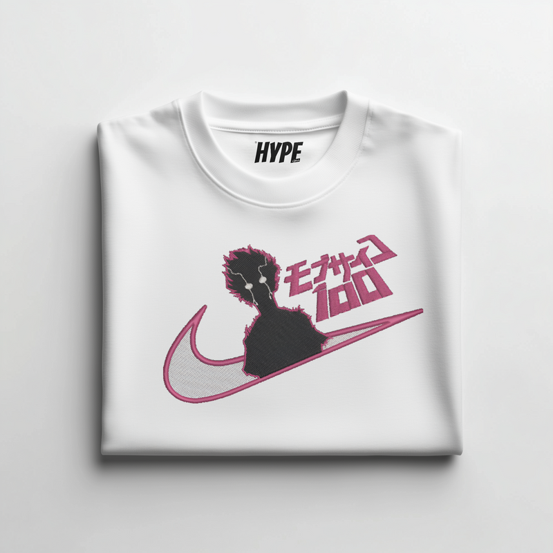 MOB PSYCHO EMBROIDERED T-SHIRT