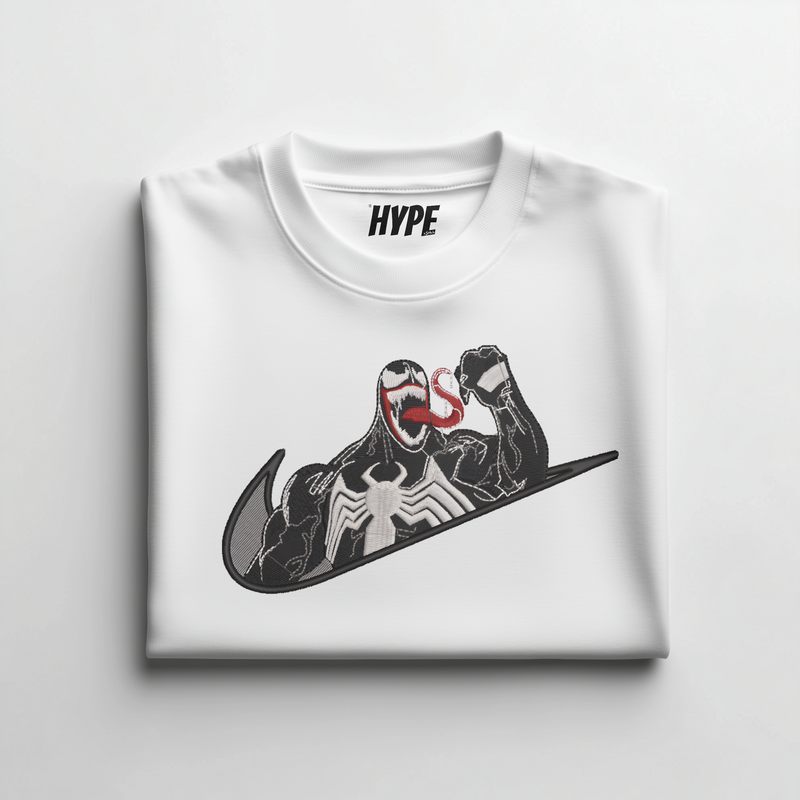 VENOM EMBROIDERED T-SHIRT