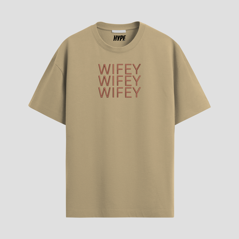 SNIPERxWIFEY EMBROIDERED T-SHIRT