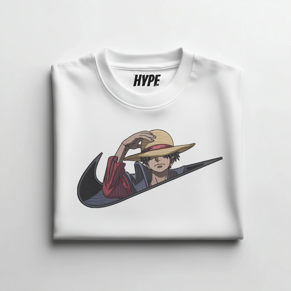 LUFFY EMBROIDERED T-SHIRT