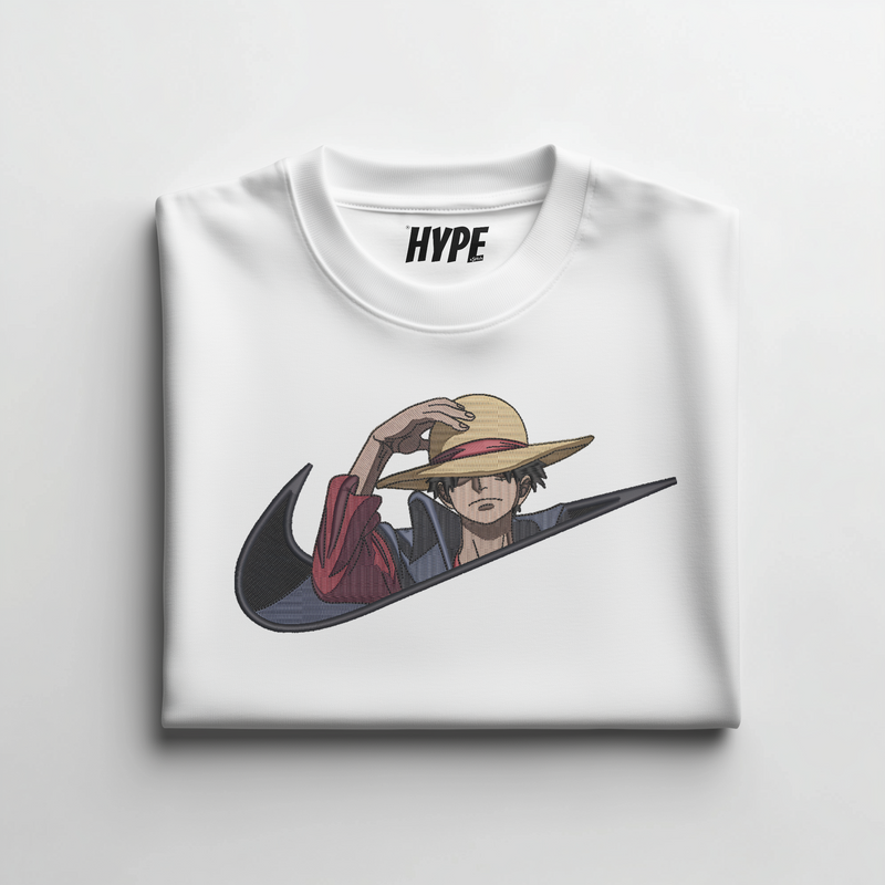LUFFY EMBROIDERED T-SHIRT
