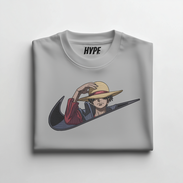 LUFFY EMBROIDERED T-SHIRT