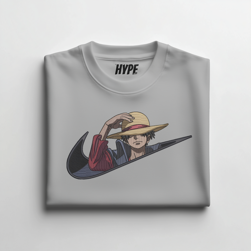 LUFFY EMBROIDERED T-SHIRT