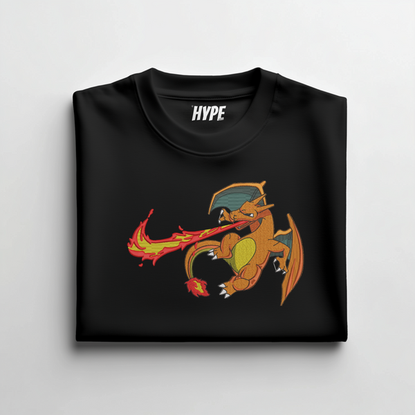 CHARIZARD EMBROIDERED T-SHIRT