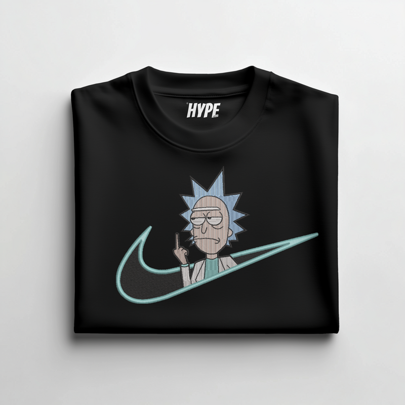 RICK IT EMBROIDERED T-SHIRT