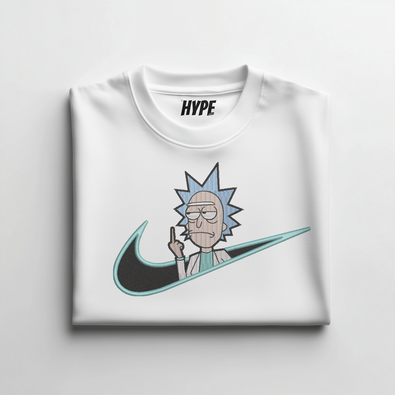 RICK IT EMBROIDERED T-SHIRT