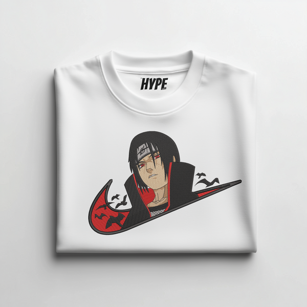 ITACHI UCHIHA EMBROIDERED T-SHIRT