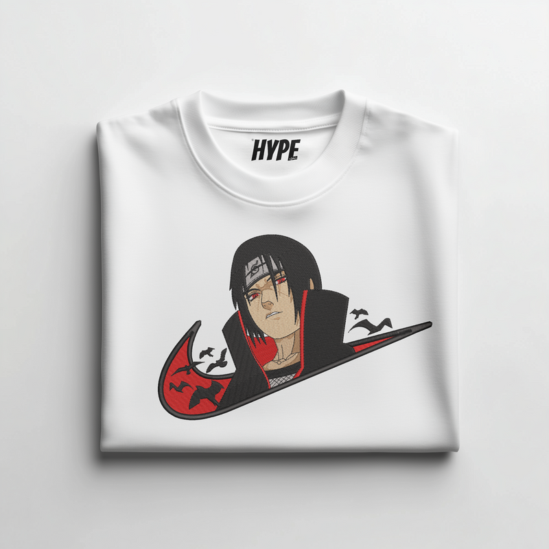ITACHI UCHIHA EMBROIDERED T-SHIRT