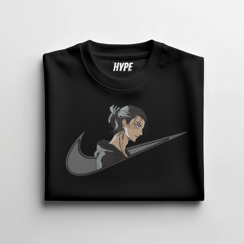 EREN YEAGER EMBROIDERED T-SHIRT