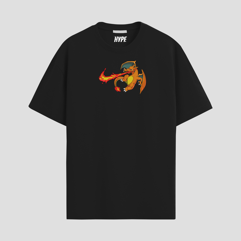 CHARIZARD EMBROIDERED T-SHIRT