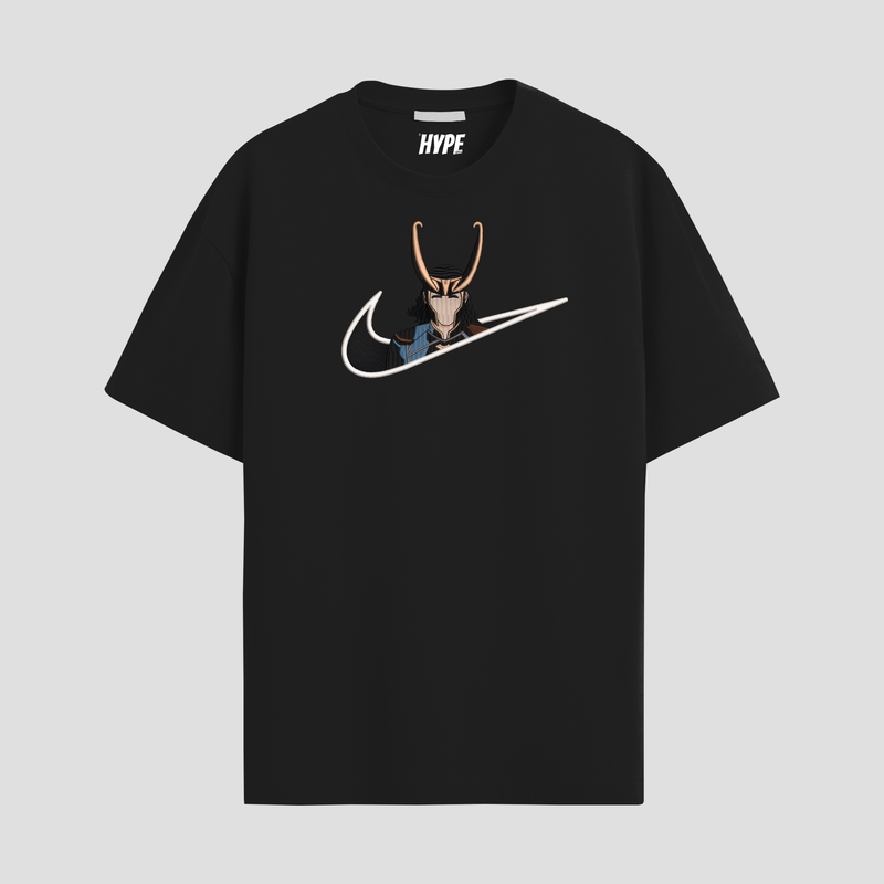LOKI EMBROIDERED T-SHIRT