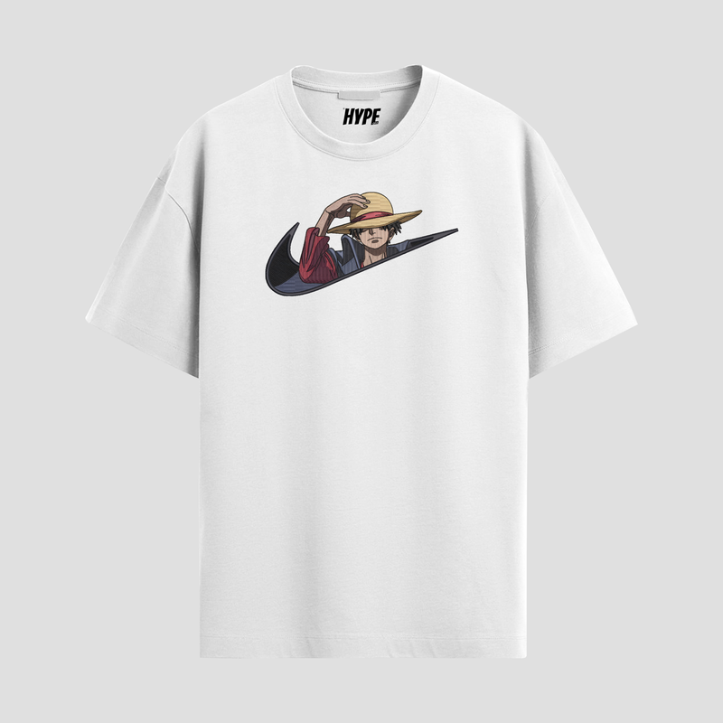 LUFFY EMBROIDERED T-SHIRT