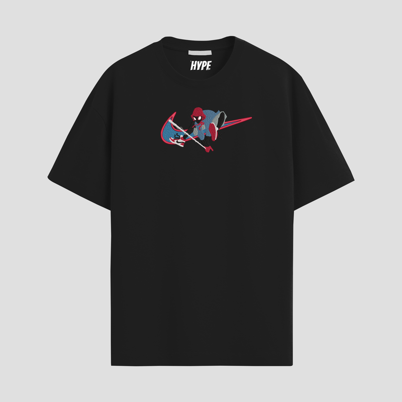 MILES MORALES EMBROIDERED T-SHIRT